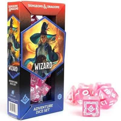 Wizard Dice Set Pink